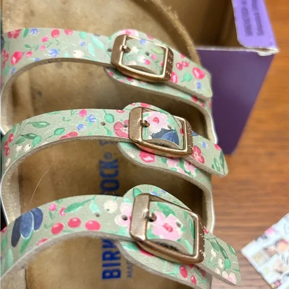 Birkenstock Floral Multi-Color Sandals - Picture 3 of 7